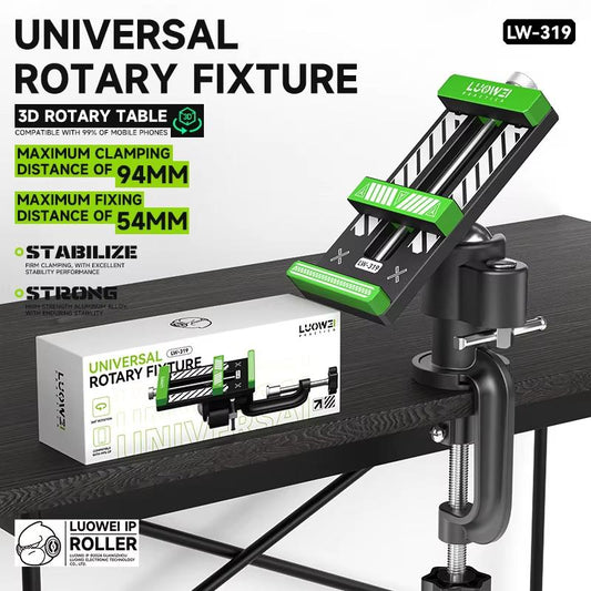 OEM LW-319 PCB Munkaállvány, Fekete