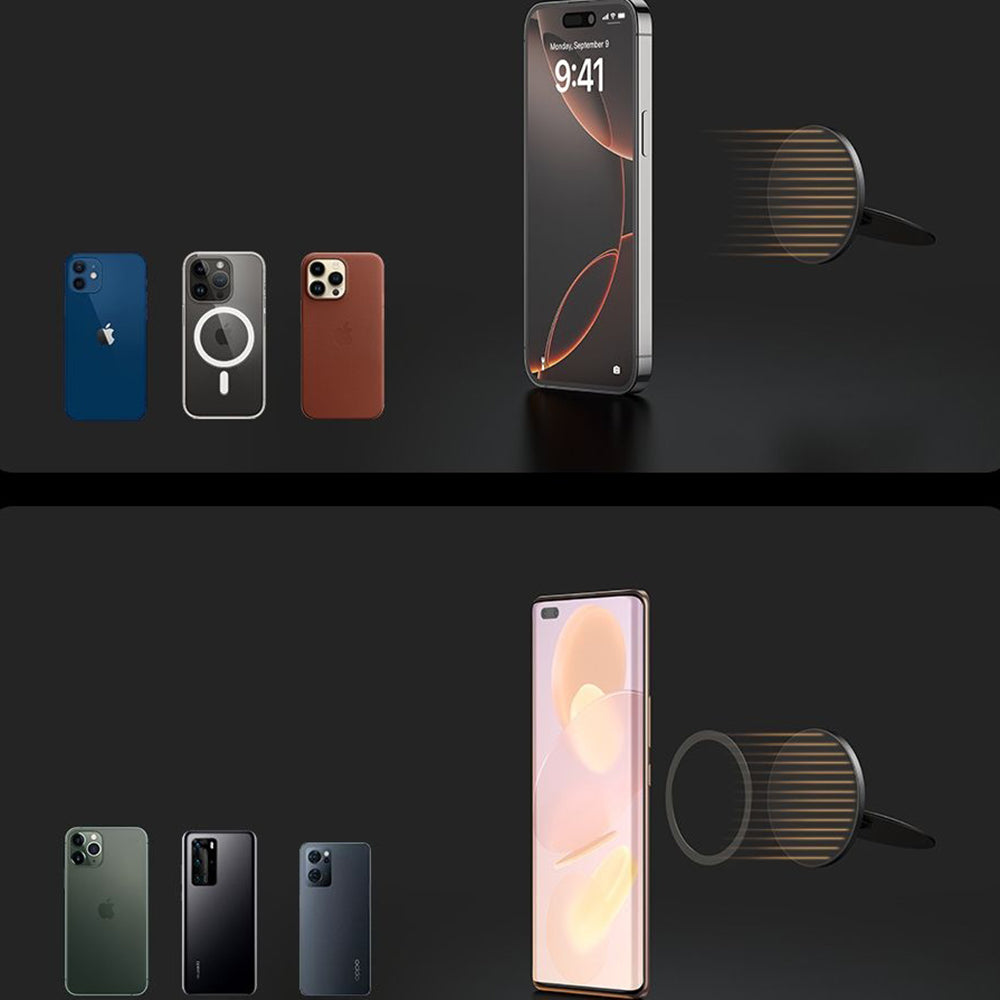 McDodo MR-7912 2in1 univerzális gyűrűtartó, fekete