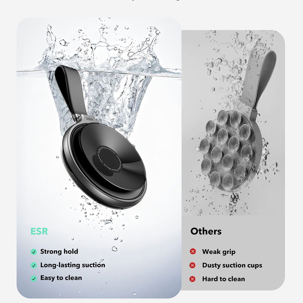 ESR HaloLock Gyűrűtartó, Fekete