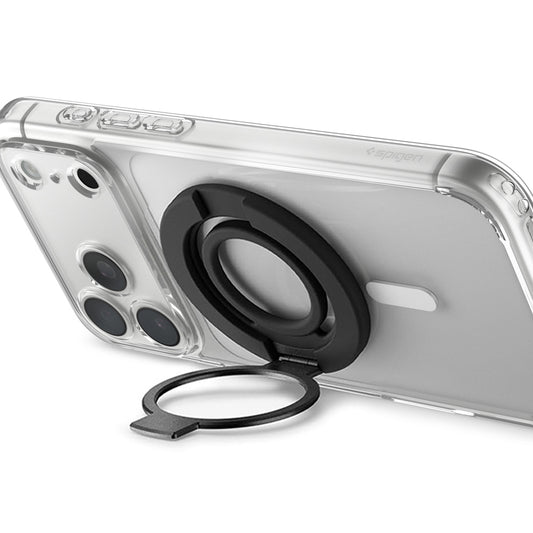 Spigen Dual Pop Mag S gyűrűtartó, univerzális, fekete AMP11735