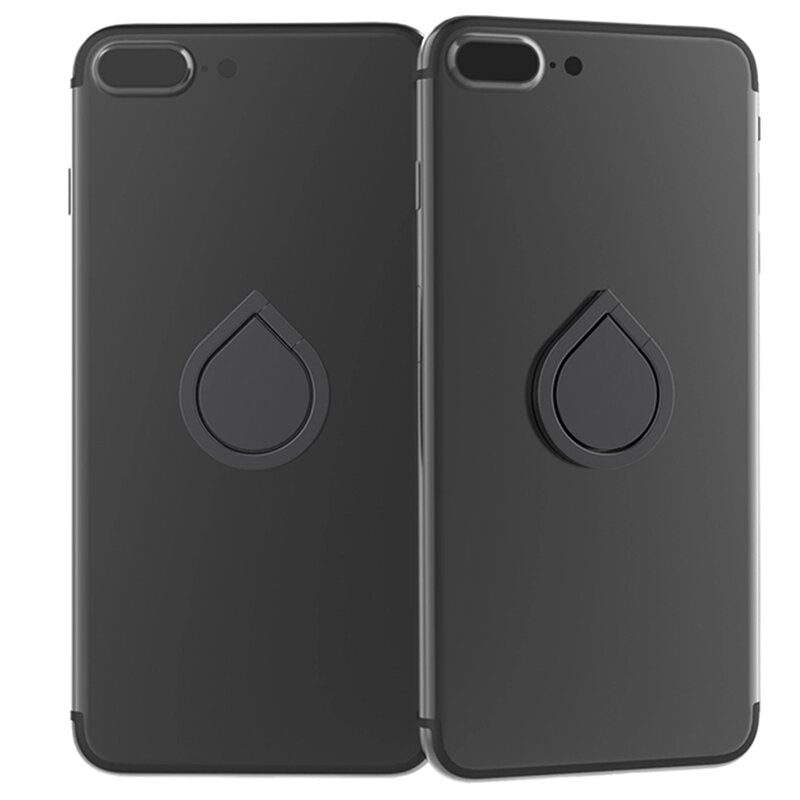 Techsuit Water Drop univerzális gyűrűtartó, fekete