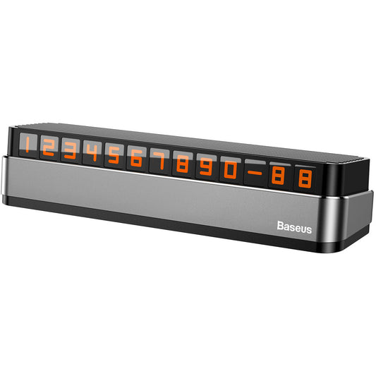 Autó telefonszámtartó Baseus Holdfény doboz ACNUM-B0G