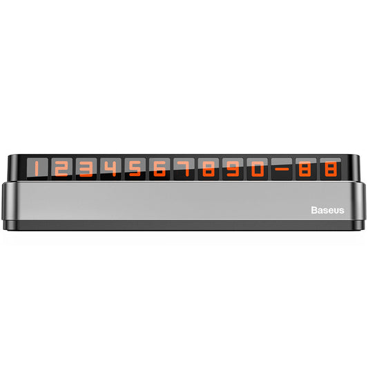 Autó telefonszámtartó Baseus Holdfény doboz ACNUM-B0G