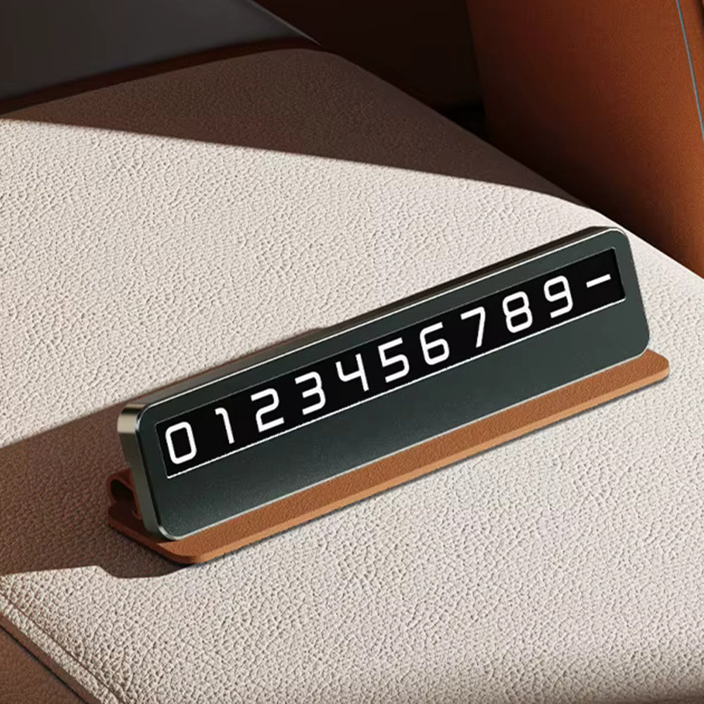 Techsuit DialCraft Autós Telefonszám Tartó