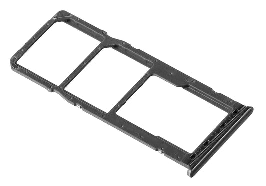 SIM-tartó - Samsung Galaxy A10 A105, Dual SIM, Fekete