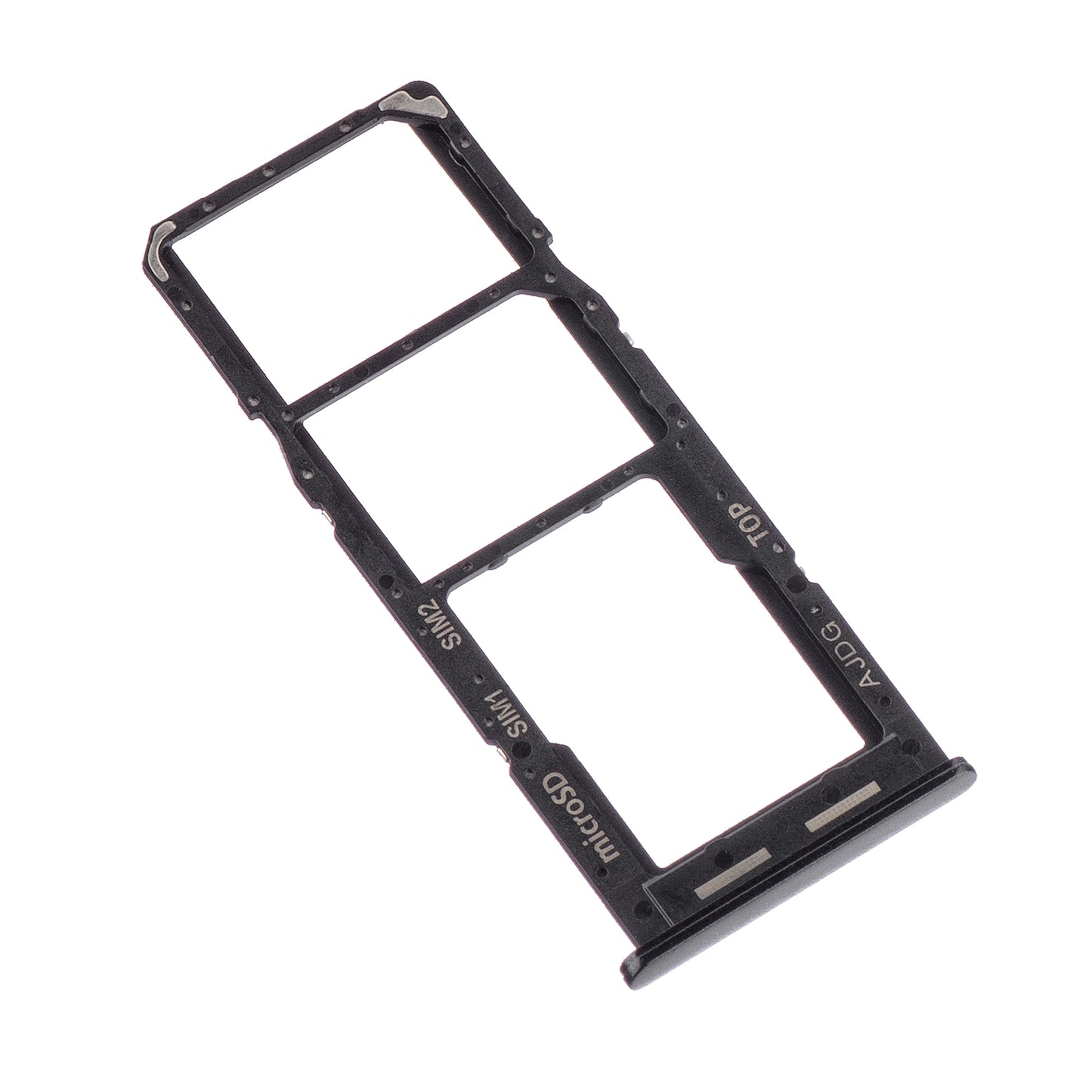 SIM-kártya tartó - Samsung Galaxy A04s A047, Fekete
