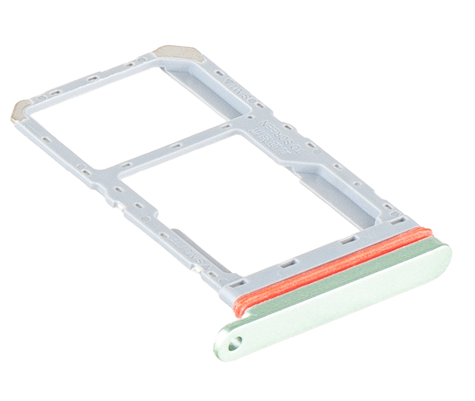 SIM-kártya tartó - Realme 12x, Zöld (Feather Green), Service Pack 612121000197