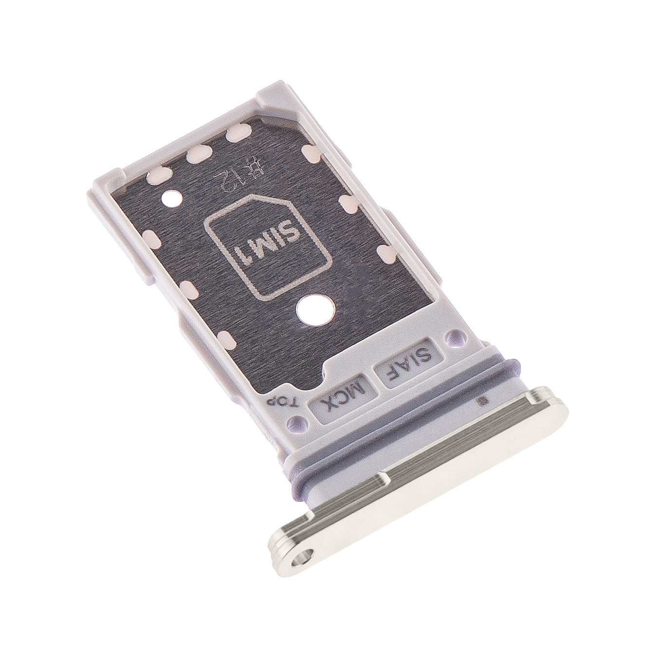 SIM tálca Samsung Galaxy S23+ S916 / S23 S911, Dual SIM, Krém