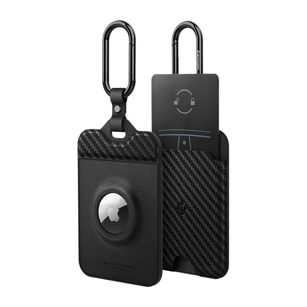 Spigen Air Fit kulcstartó Tesla / Apple AirTag-hez, 2 darabos készlet ACP08793