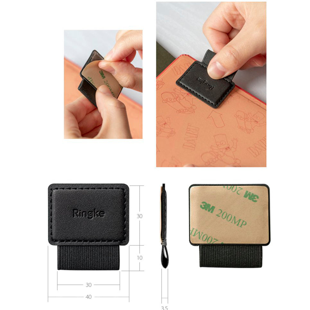 Ringke Touch Pen tartó, 5 darabos készlet, Fekete