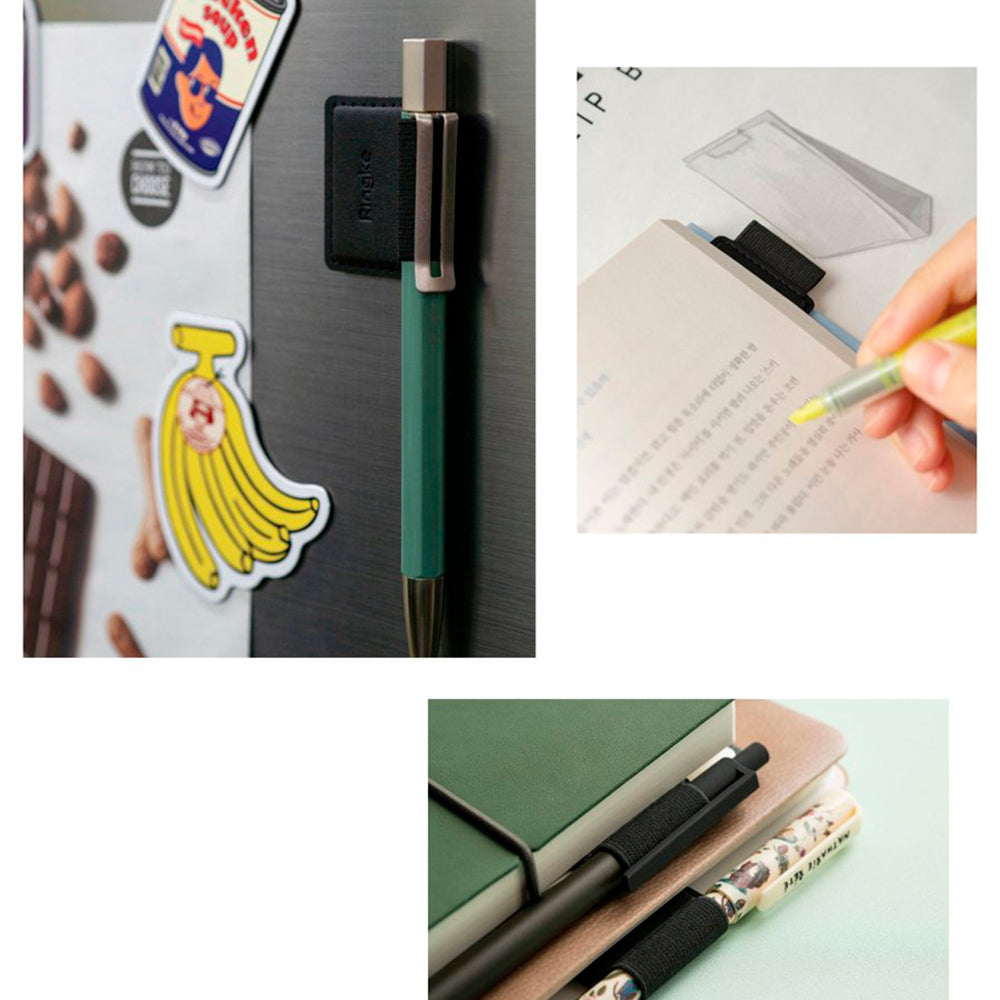 Ringke Touch Pen tartó, 5 darabos készlet, Fekete