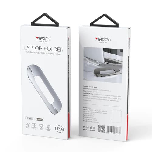 Yesido LP03 laptop tartó, ezüst