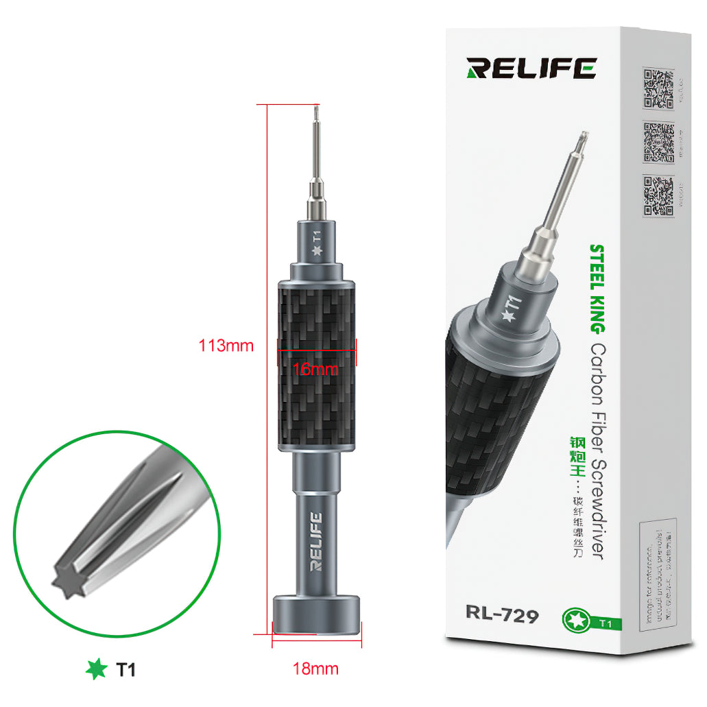 Relife RL-729 csavarhúzó, Torx T1