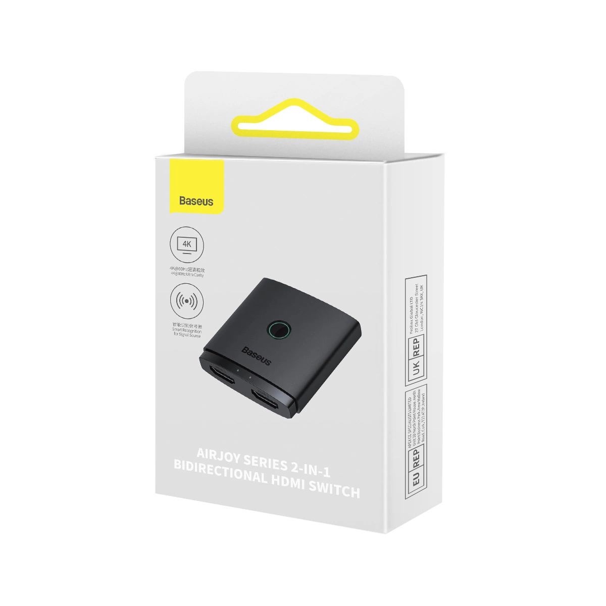 Switch Video HDMI Baseus AirJoy Bidirectional, Fekete B01331105111-00