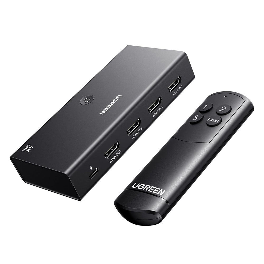 HDMI Video Kapcsoló UGREEN AW504 (55857), Fekete