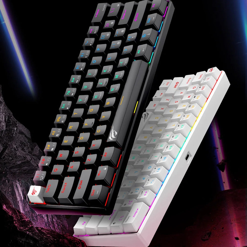 Vezetékes USB Gaming billentyűzet HAVIT KB903L, RGB, 1,8m, Fekete