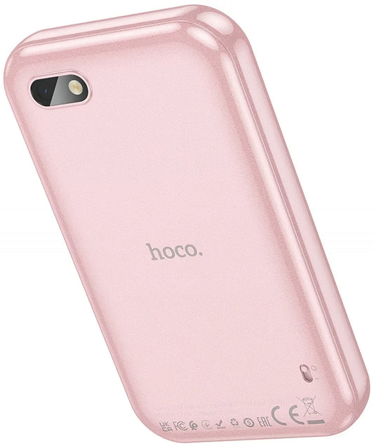 HOCO Y102 Kids Mobile Phone, 2G, 2.8inch Display, Pink