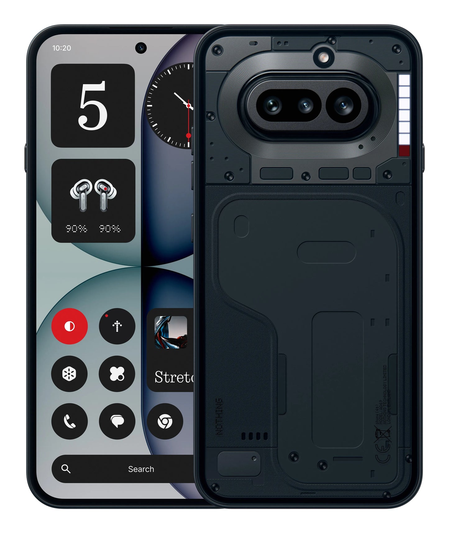 Nothing Phone (4a) mobiltelefon, 256GB, 12GB, Fekete A10400276