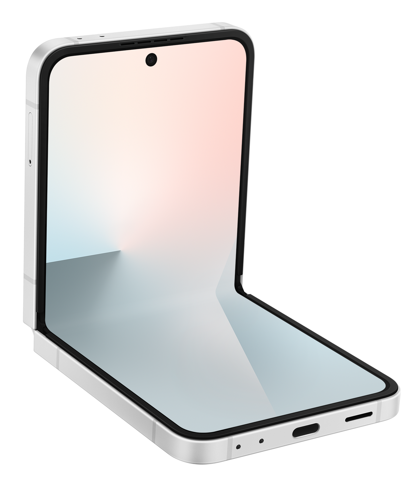 Samsung Galaxy Z Flip7 FE mobiltelefon, 128GB, 8GB, Fehér SM-F761BZWGEUB