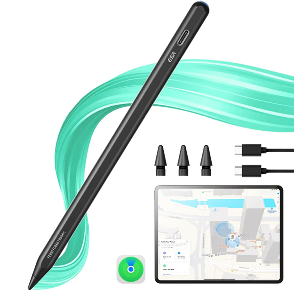 Touch Pen ESR Geo az Apple iPadhez, Aktív Verzió, Fekete