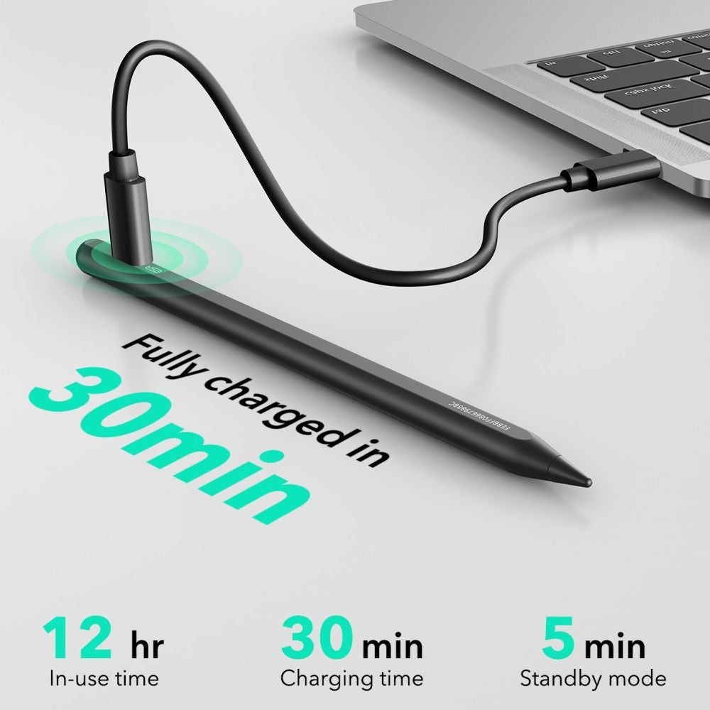 Touch Pen ESR Geo az Apple iPadhez, Aktív Verzió, Fekete