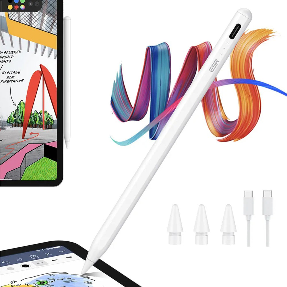 Touch Pen ESR az Apple iPadhez, Aktív Változat, Fehér