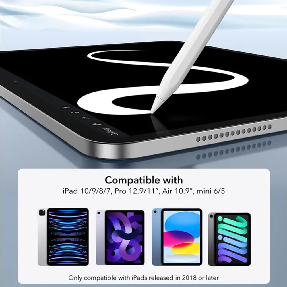 Touch Pen ESR az Apple iPadhez, Aktív Változat, Fehér