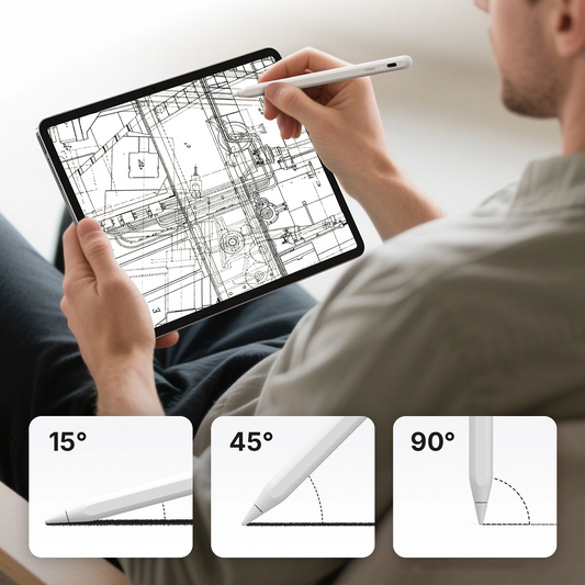 Touch Pen Metapen A8 az Apple iPad-hez, Aktív verzió, Fehér ME-APP152