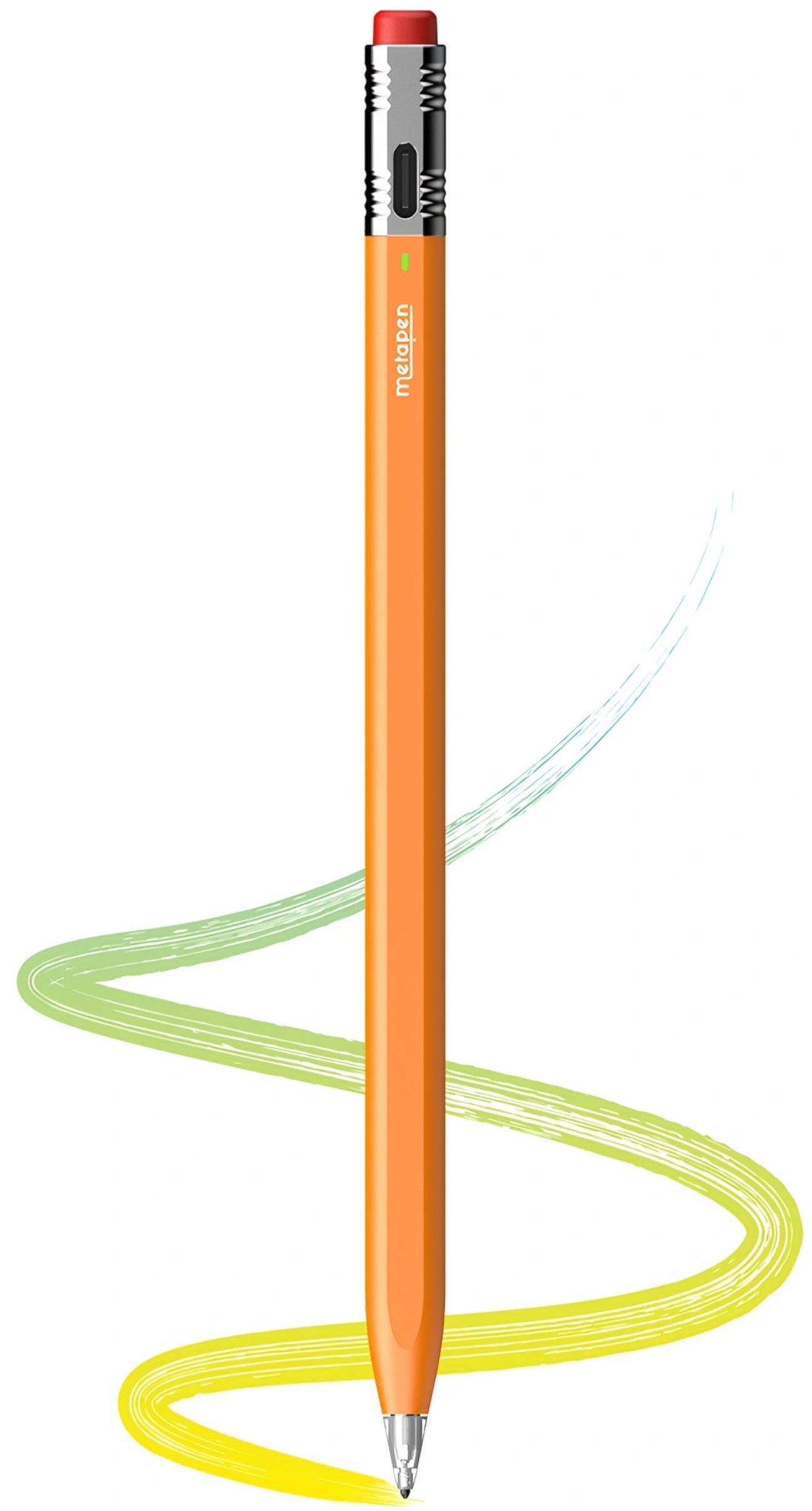 Touch Pen Metapen Air8 Pro X Apple iPad-hoz, Aktív verzió, Narancssárga ME-APP172