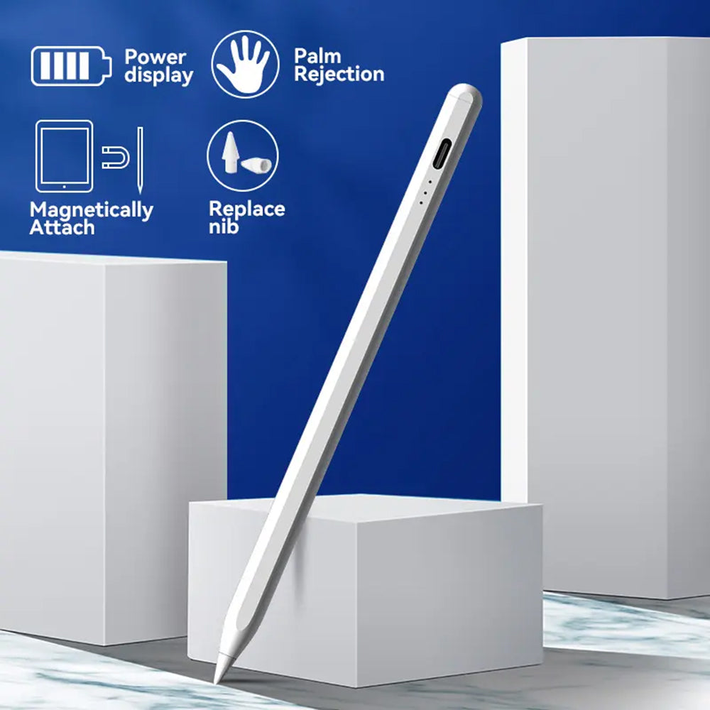 Touch Pen Techsuit JA04 az Apple iPadhez, Aktív Változat, Fehér