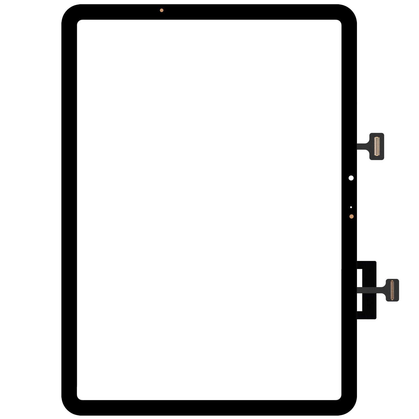 Touchscreen Forward Guard OCA az Apple iPad Air 11 (2024) készülékhez, Fekete
