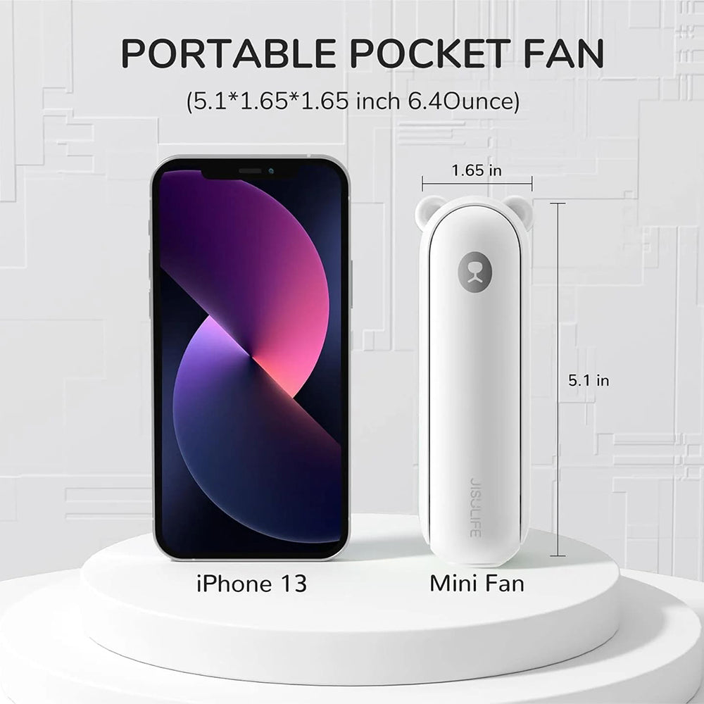Hordozható Ventilátor JisuLife Life8 Plus F8X, Zöld