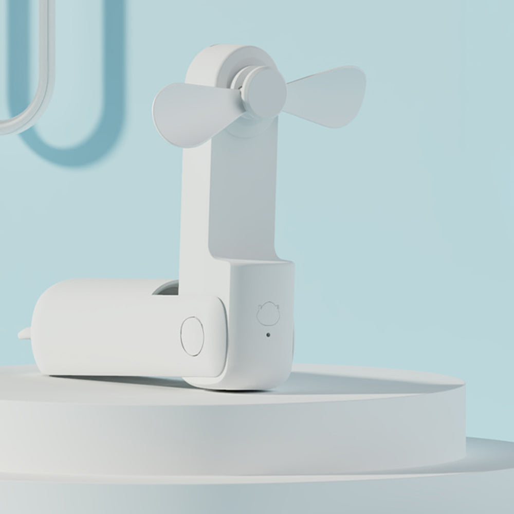 Techsuit HZ001 hordozható ventilátor, fehér