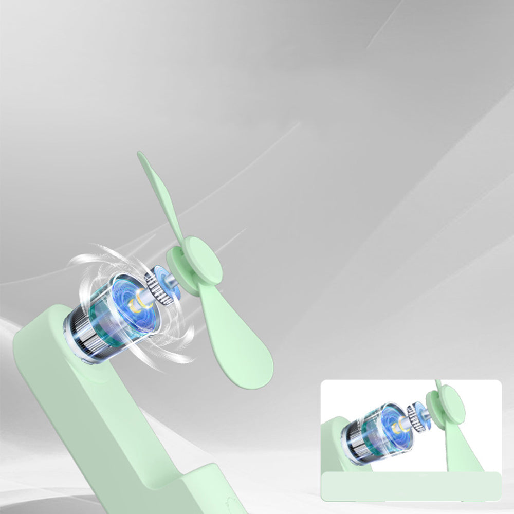 Techsuit HZ001 hordozható ventilátor, fehér