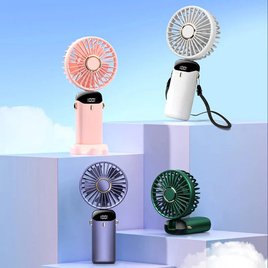 Techsuit N15 hordozható ventilátor, zöld