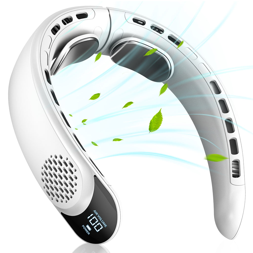 Techsuit S8 hordozható ventilátor, fehér