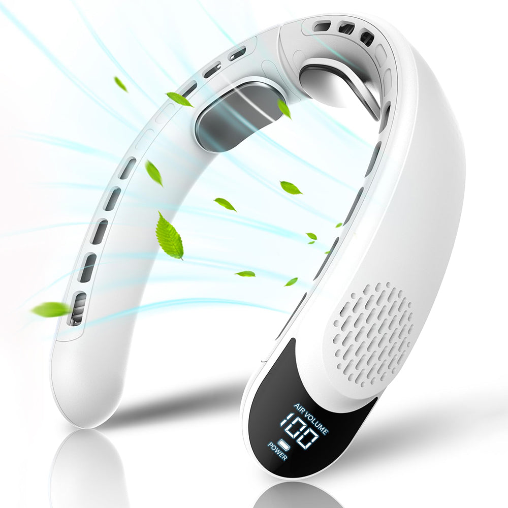 Techsuit S8 hordozható ventilátor, fehér