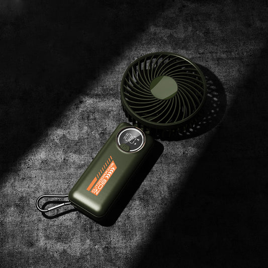 Techsuit Z8 hordozható ventilátor, zöld
