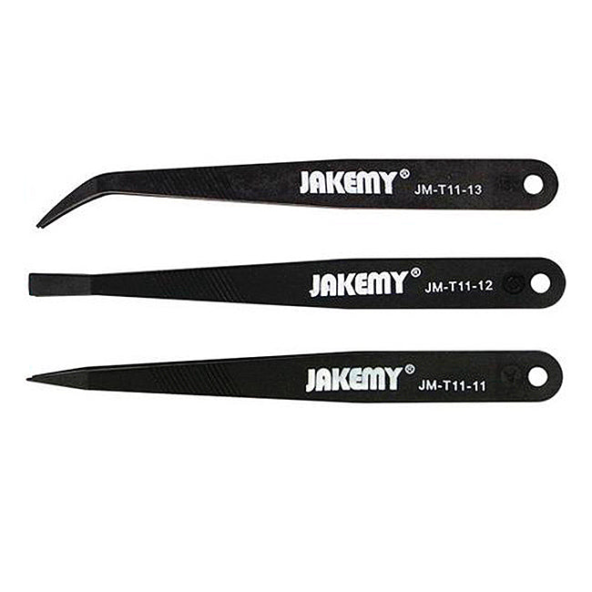 Jakemy antisztatikus csipesz JM-T11, 3in1