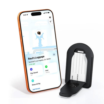 Acefast SmartTag Luggage S5 az iOS sorozathoz, Fekete