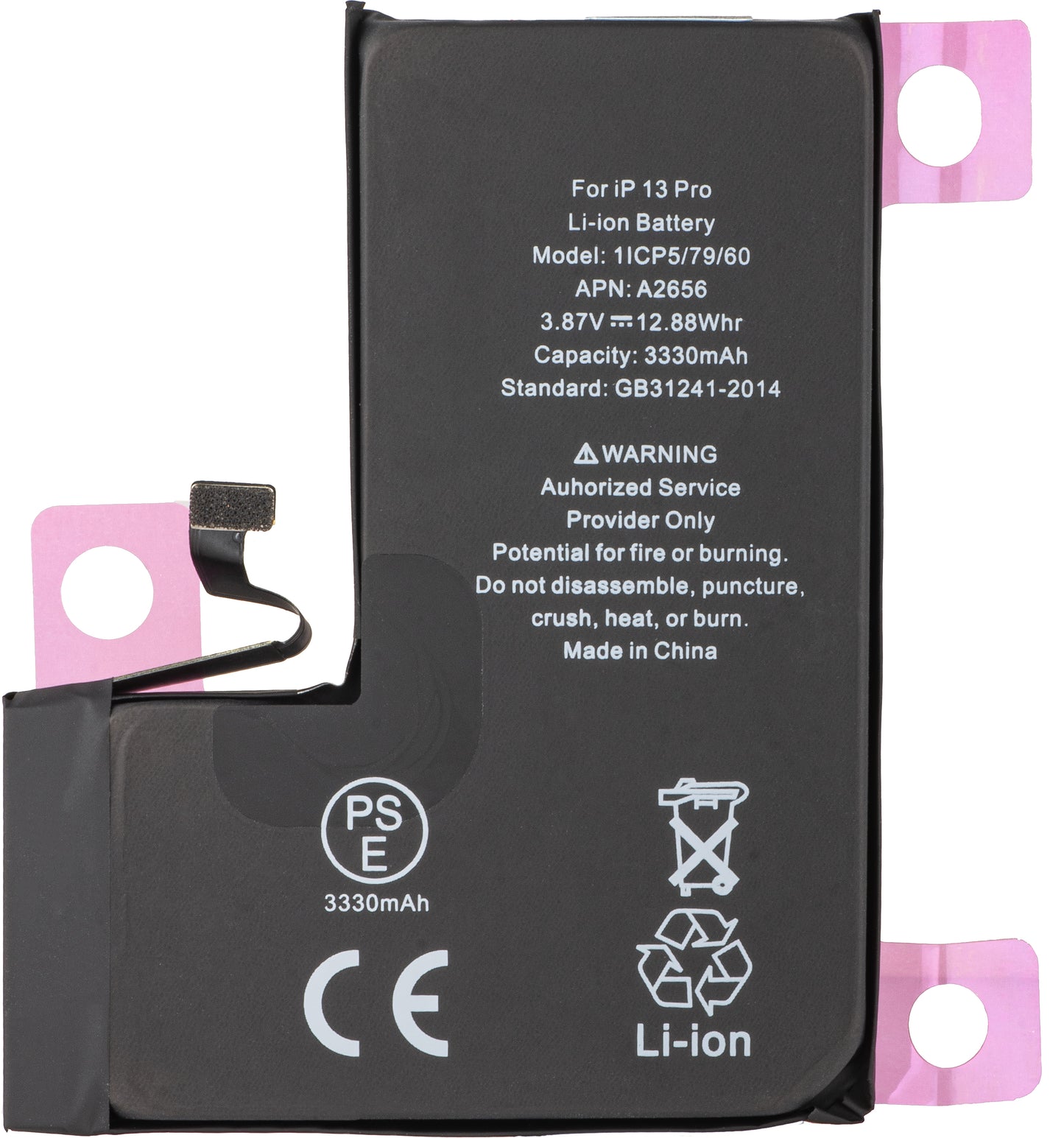 Apple iPhone 13 Pro akkumulátor, Diagnostic High Capacity
