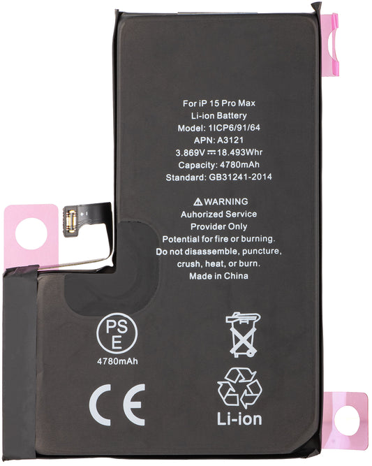 Apple iPhone 15 Pro Max akkumulátor, Diagnostic High Capacity