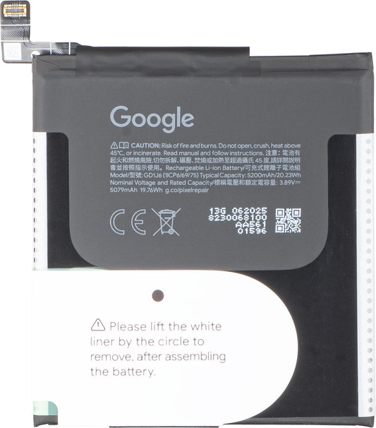 Acumulator Google Pixel 10 Pro XL, GD1J6, Service Pack G949-01616-00