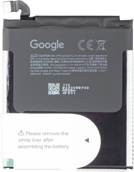 Akku Google Pixel 10, G20M7, Service Pack G949-01489-00