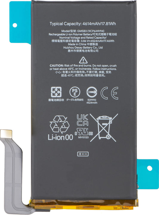 Google Pixel 6 akkumulátor, GMSB3, Service Pack G730-05942-01