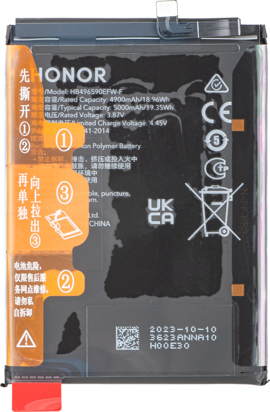 Akkumulátor Honor 70 Lite / X6 / X5 / X7, HB496590EFW, Service Pack 24023623