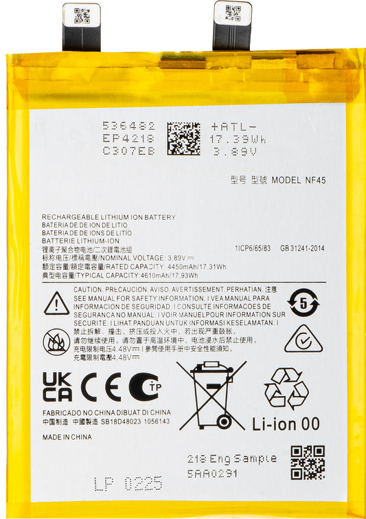 Akkumulátor a Motorola Edge 30 Ultra készülékhez, NF45