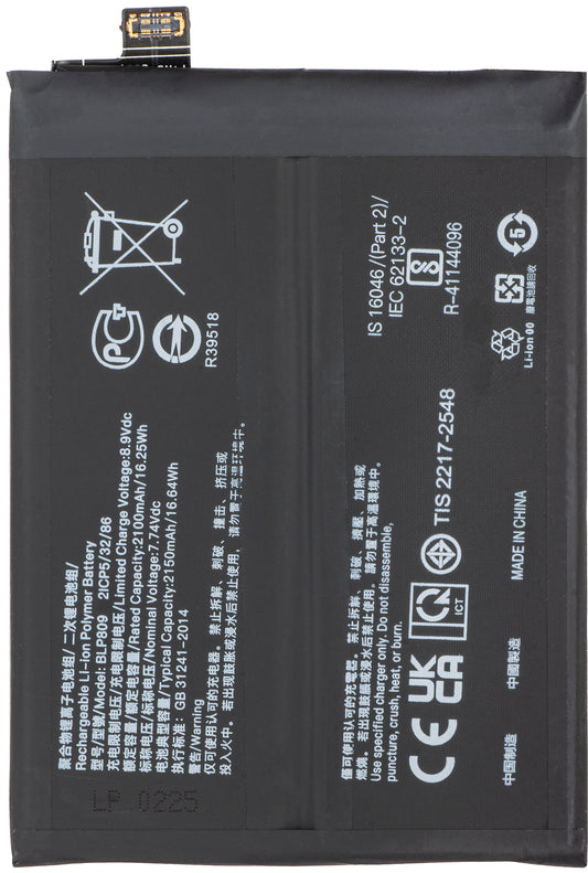 Akkumulátor a Realme GT Masterhez, BLP809