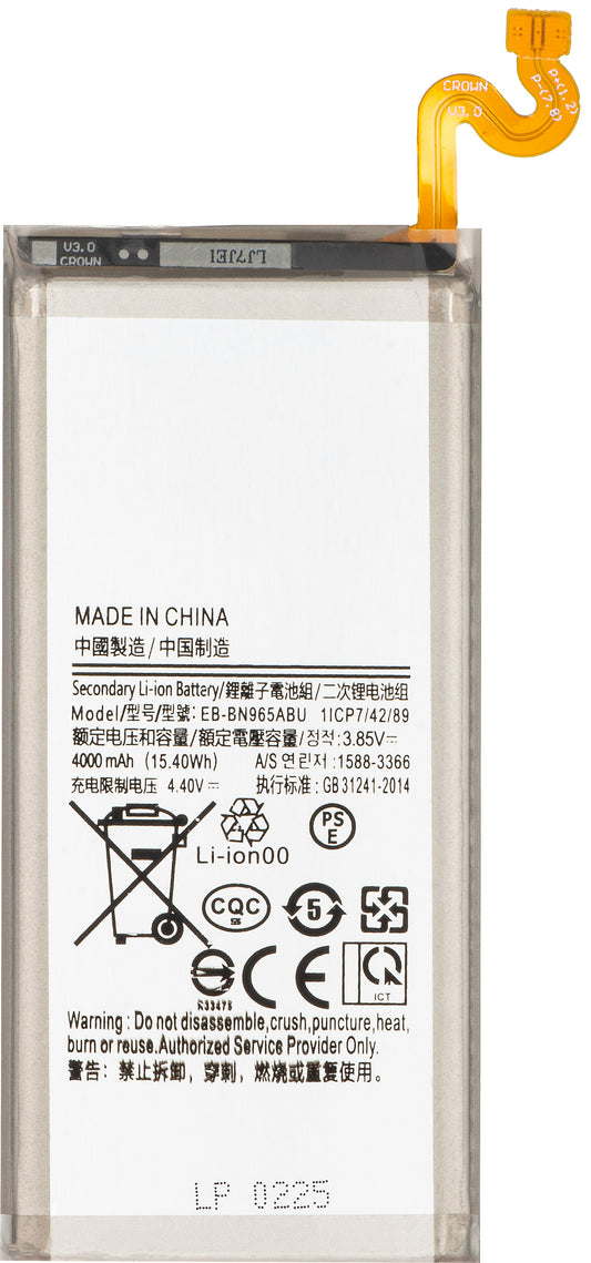 Akkumulátor a Samsung Galaxy Note 9 N960-hoz, EB-BN965AB