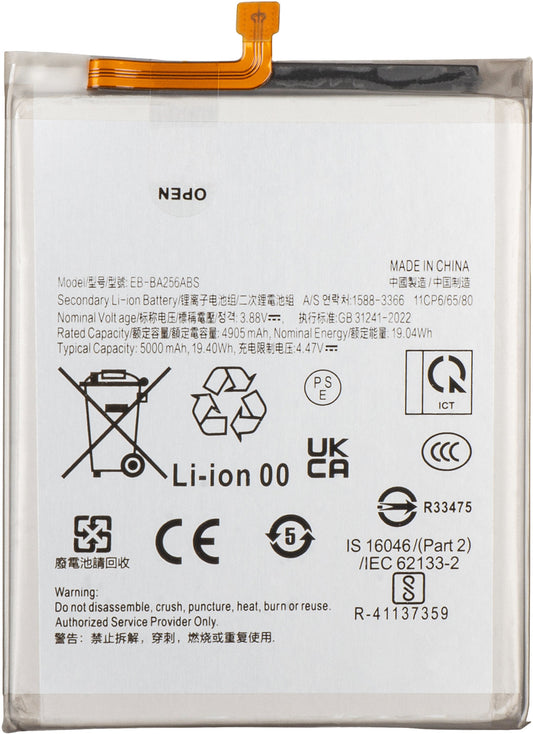 Samsung Galaxy A55 5G A556 / A35 5G A356 / A25 A256 / A54 A546 / A34 A346 akkumulátor, EB-BA256ABS
